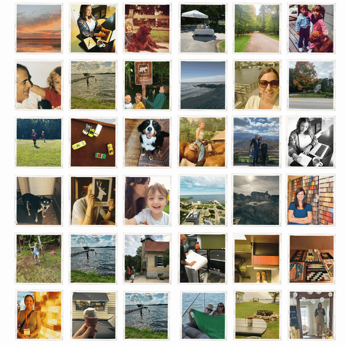 A Day in the Life Collage